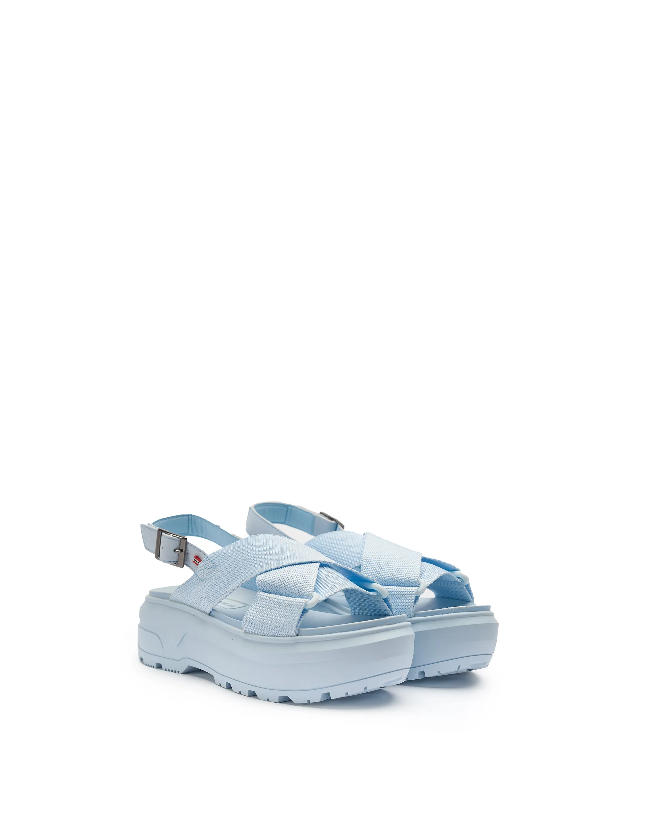 UNISEX CITY REBEL WEBBING CROSS-OVER SANDALS