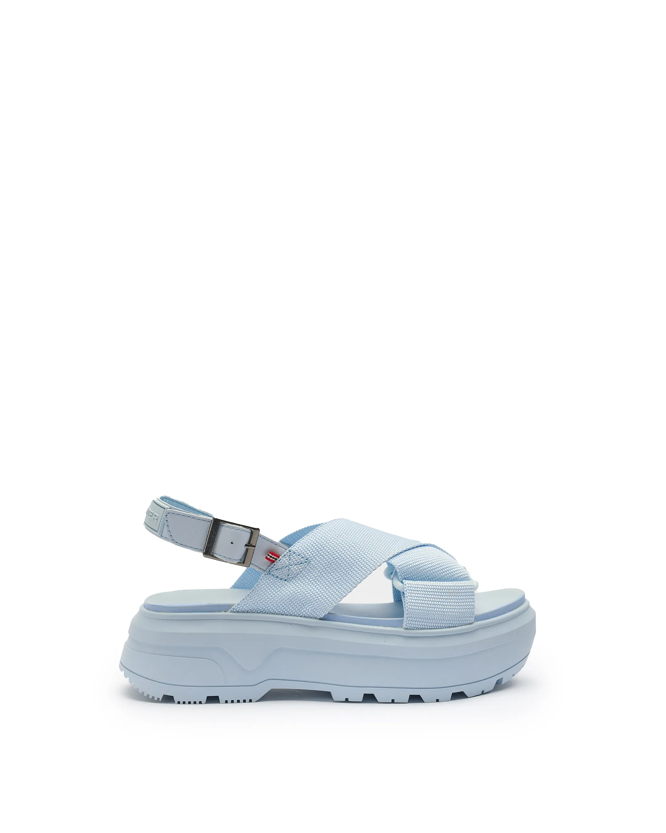 UNISEX CITY REBEL WEBBING CROSS-OVER SANDALS