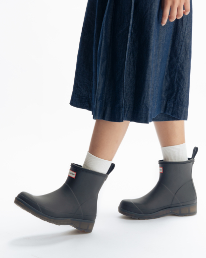 WOMEN'S PLAY SHORT TRANSLUCENT SOLE BOOTS