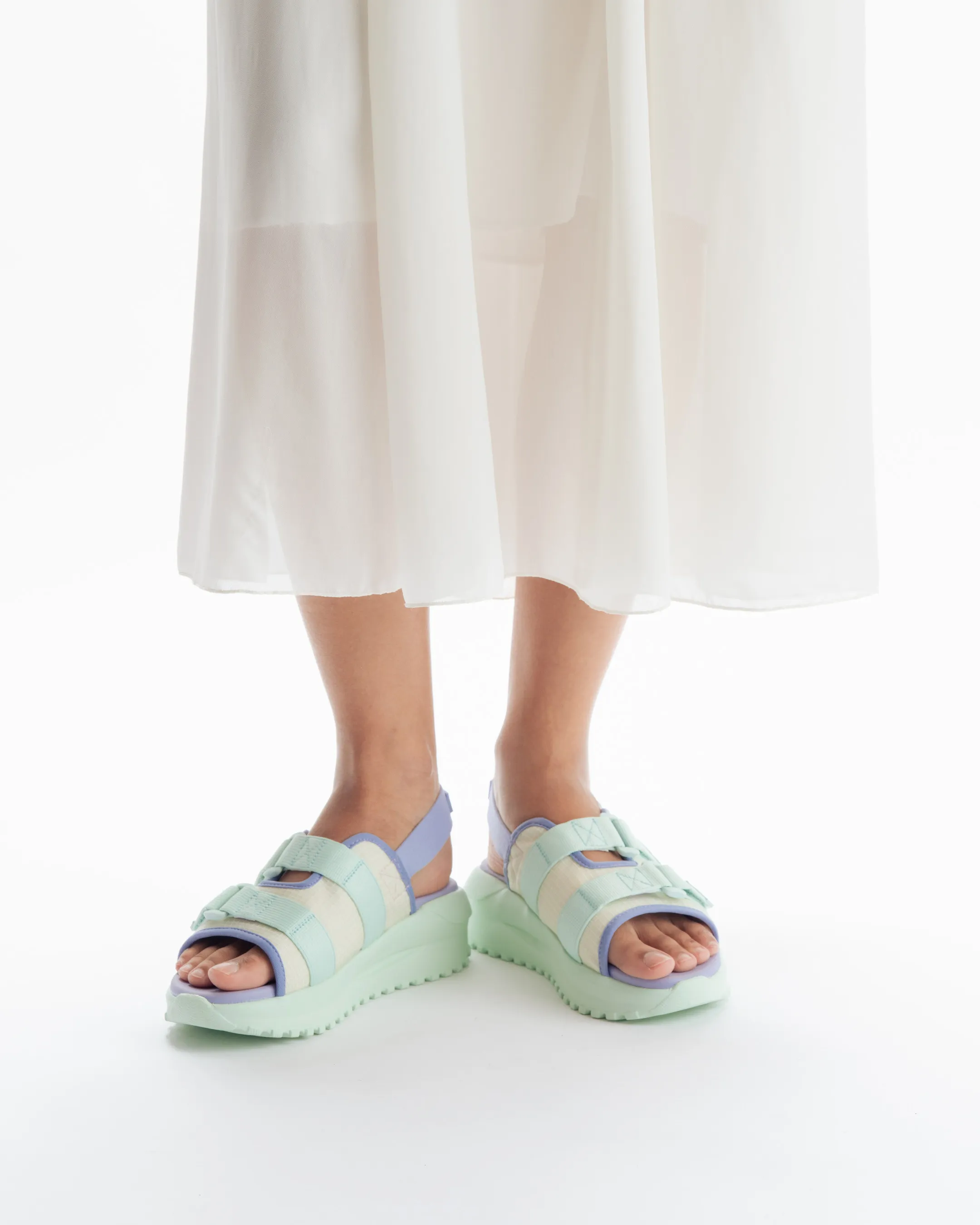 WOMEN'S PLAYER SANDALS OPEN RIPSTOP