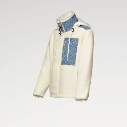 LOUIS VUITTON    モノグラムアクセント フリースジャケット  1AIQQJ