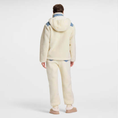 LOUIS VUITTON    モノグラムアクセント フリースジャケット  1AIQQJ