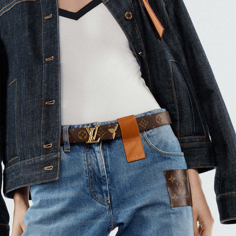 LOUIS VUITTON   ベルト･プリティー LV 30MM リバーシブル   PMRef:M0699W-LOUIS VUITTON 