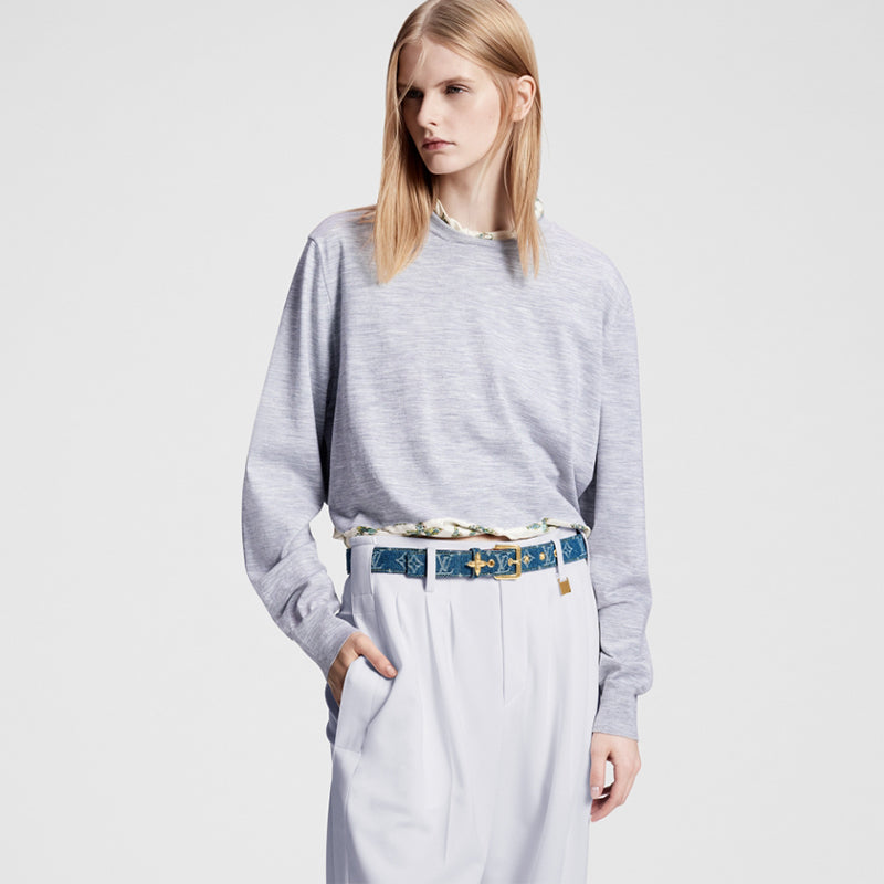 LOUIS VUITTON   ベルト･フラワーグラム アルディヨン 30MM   PMRef:M8477W-LOUIS VUITTON 