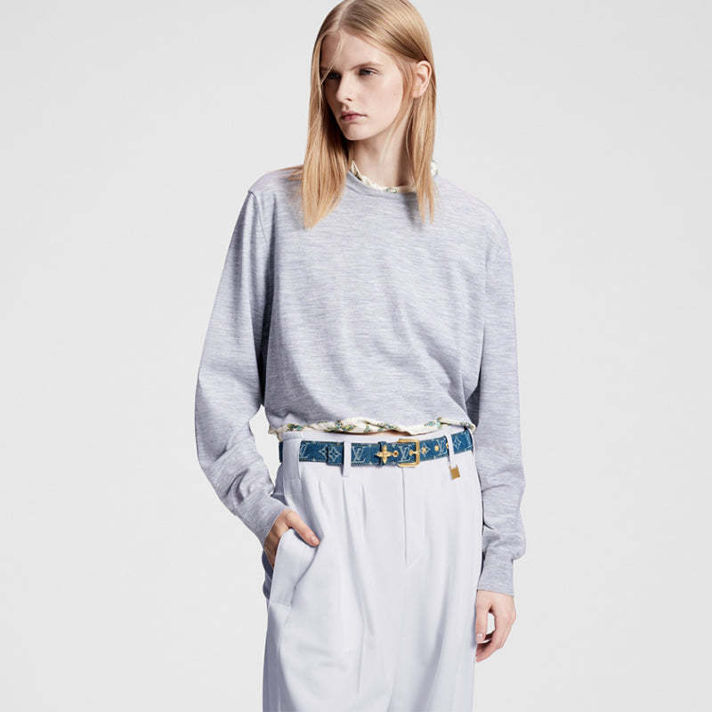 LOUIS VUITTON   ベルト･フラワーグラム アルディヨン 30MM   PMRef:M8477W-LOUIS VUITTON 