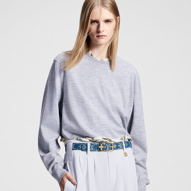 LOUIS VUITTON   ベルト･フラワーグラム アルディヨン 30MM   PMRef:M8477W-LOUIS VUITTON 