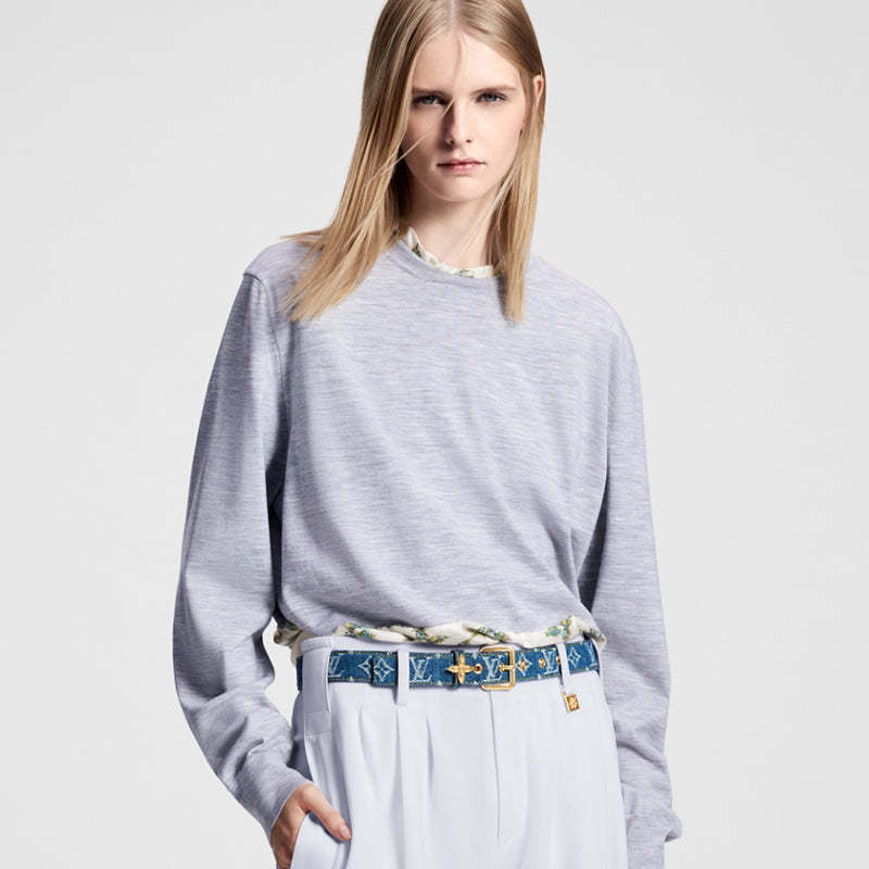 LOUIS VUITTON   ベルト･フラワーグラム アルディヨン 30MM   PMRef:M8477W-LOUIS VUITTON 