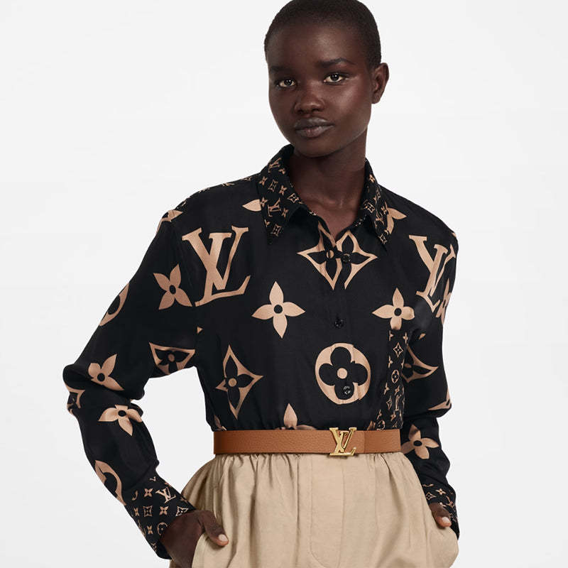 LOUIS VUITTON   ベルト･イニシャル マドレーヌ リバーシブル 30MM   PMRef:M9521U-LOUIS VUITTON 