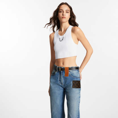 LOUIS VUITTON   ベルト･イニシャル 25MM   PMRef:M0568U-LOUIS VUITTON 