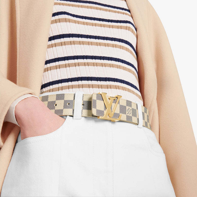 LOUIS VUITTON   ベルト･イニシャル“ダミエ･アズール”   PMRef:M9609U-LOUIS VUITTON 