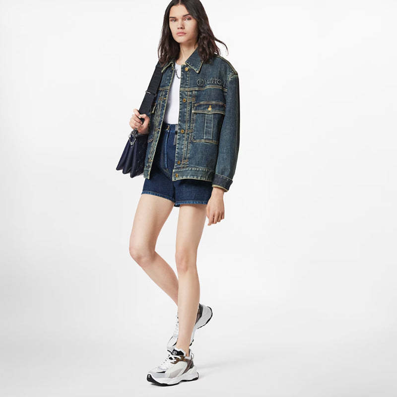 LOUIS VUITTON   ラン 55･ライン スニーカー   PMRef:1AASDB-LOUIS VUITTON 