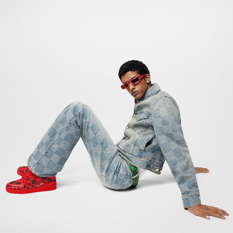 LOUIS VUITTON    LV トレイナー･ライン スニーカー   PMRef:  1ACN42-LOUIS VUITTON 