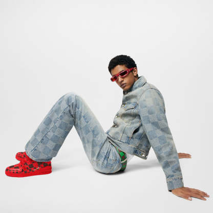 LOUIS VUITTON    LV トレイナー･ライン スニーカー   PMRef:  1ACN42-LOUIS VUITTON 