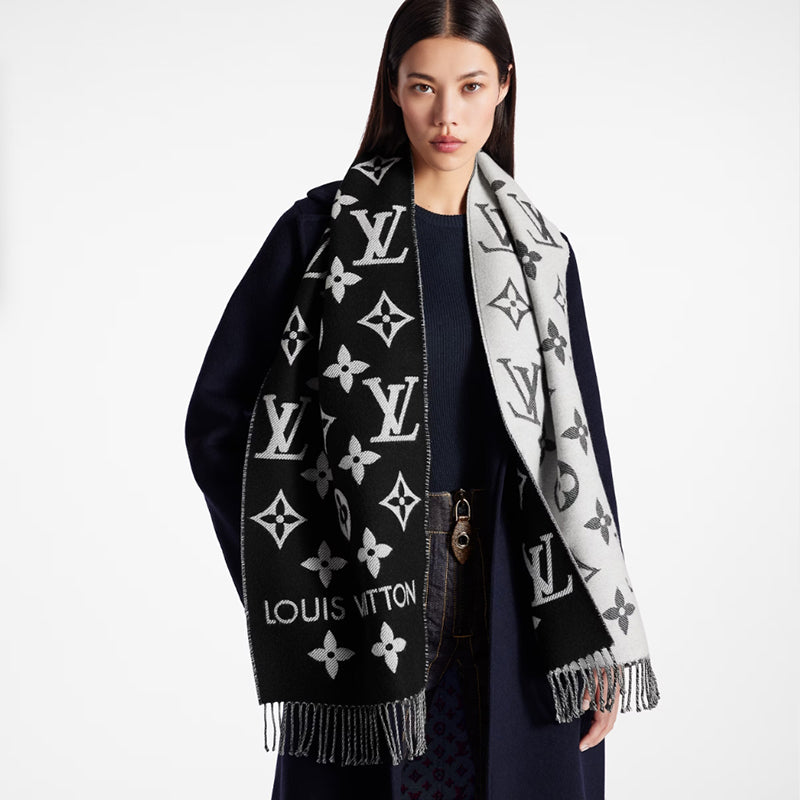 LOUIS VUITTON    マフラー･LV エセンシャル   Ref:M77853-LOUIS VUITTON 