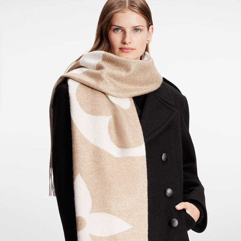 LOUIS VUITTON    マフラー･ジ アルティメット シャイン   Ref:M77855-LOUIS VUITTON 