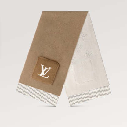 LOUIS VUITTON    マフラー･カシュ ヴィゾン LV コージー   Ref:M77736-LOUIS VUITTON 