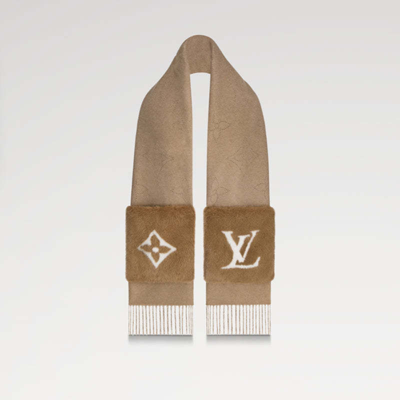 LOUIS VUITTON    マフラー･カシュ ヴィゾン LV コージー   Ref:M77736-LOUIS VUITTON 