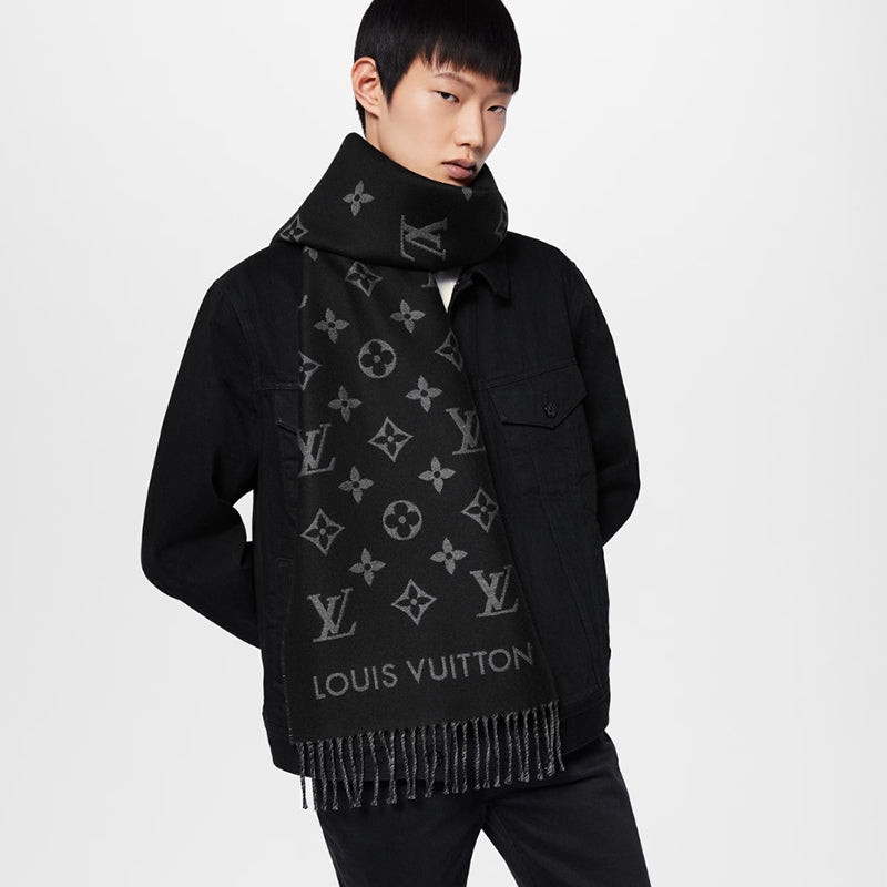 LOUIS VUITTON    マフラー･オール アバウト モノグラム   Ref:M79225-LOUIS VUITTON 