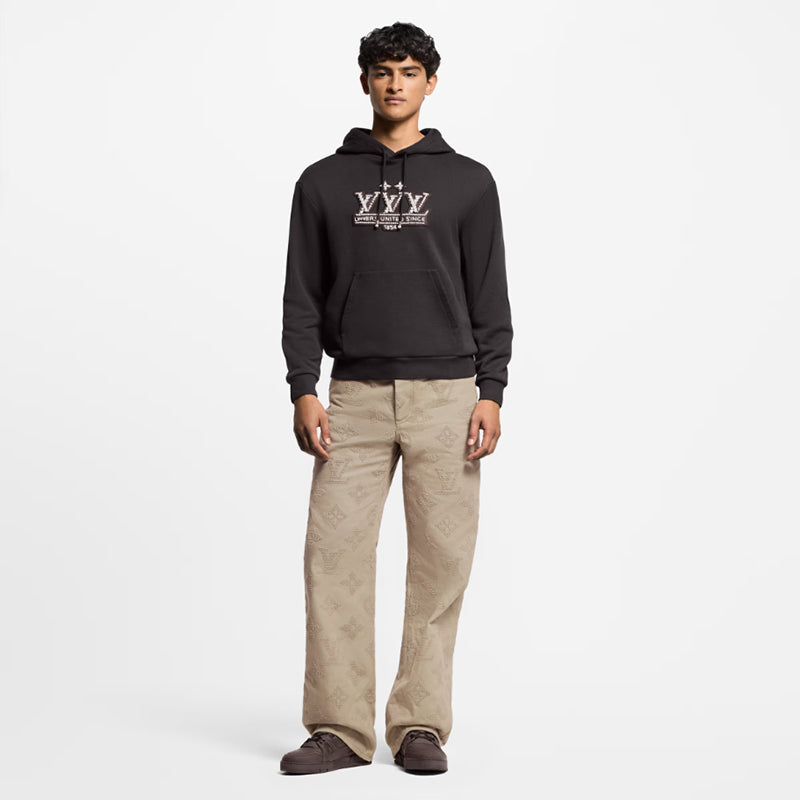 LOUIS VUITTON    パールエンベリッシュド フーディ-LOUIS VUITTON 