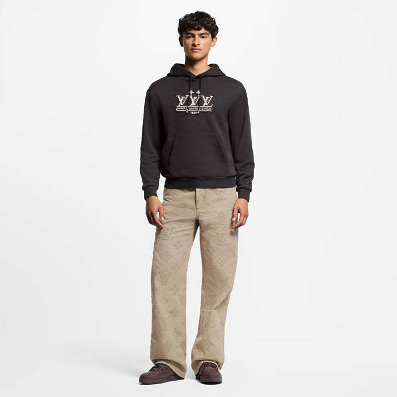 LOUIS VUITTON    パールエンベリッシュド フーディ-LOUIS VUITTON 