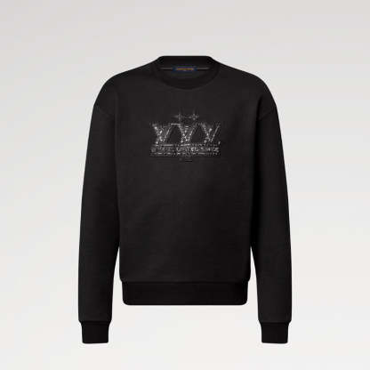 LOUIS VUITTON    エンべリッシュド シグネチャーパッチ スウェットシャツ-LOUIS VUITTON 