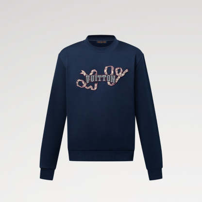 LOUIS VUITTON    エンブロイダードコットンクルーネック-LOUIS VUITTON 