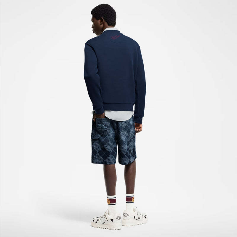 LOUIS VUITTON    エンブロイダードコットンクルーネック-LOUIS VUITTON 