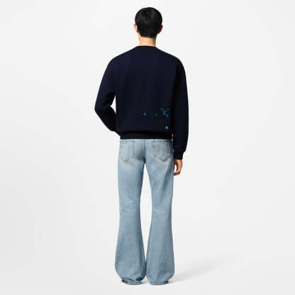 LOUIS VUITTON    エンブロイダードコットンスウェットシャツ-LOUIS VUITTON 