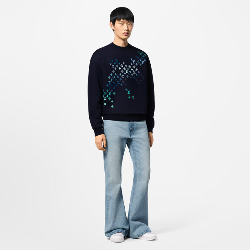 LOUIS VUITTON    エンブロイダードコットンスウェットシャツ-LOUIS VUITTON 