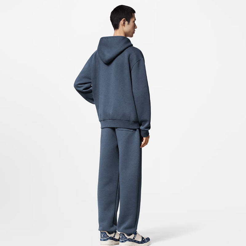 LOUIS VUITTON    エンブロイダードジャージージップスルーフーディ-LOUIS VUITTON 