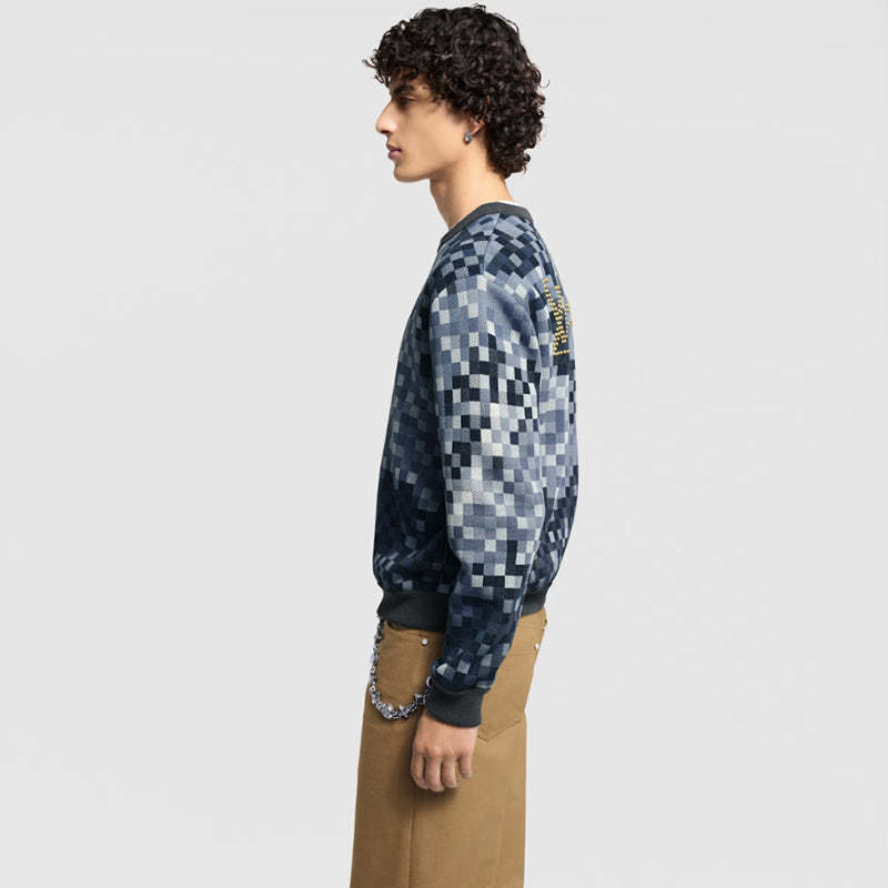 LOUIS VUITTON    LV Versダモフラージュジャカードプルオーバー-LOUIS VUITTON 