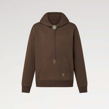 LOUIS VUITTON    エンベリッシュドコットンフーディ-LOUIS VUITTON 