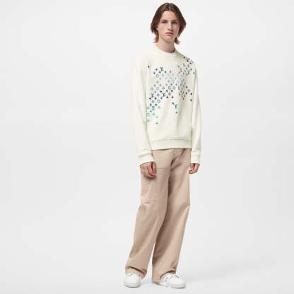 LOUIS VUITTON    刺繍入りスウェットシャツ-LOUIS VUITTON 