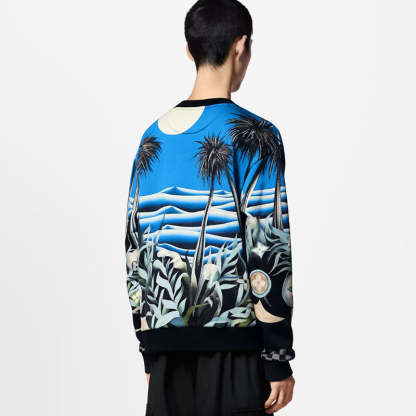 LOUIS VUITTON    プリントテクニカルコットンスウェットシャツ-LOUIS VUITTON 