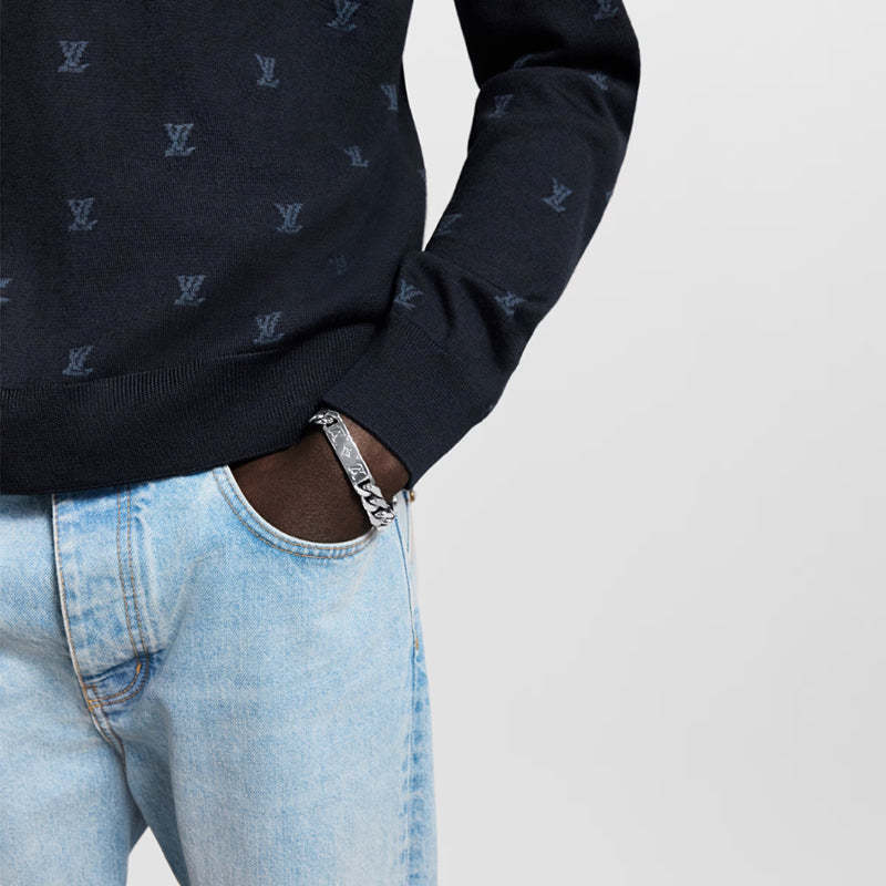 チェーンブレスレット モノグラム   Ref：M00855