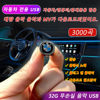 3000곡 차량용 미니 USB