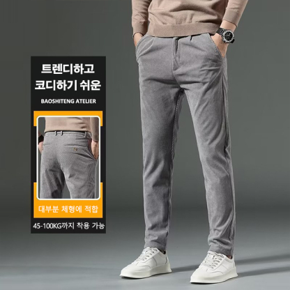 남성 캐주얼 코듀로이 바지