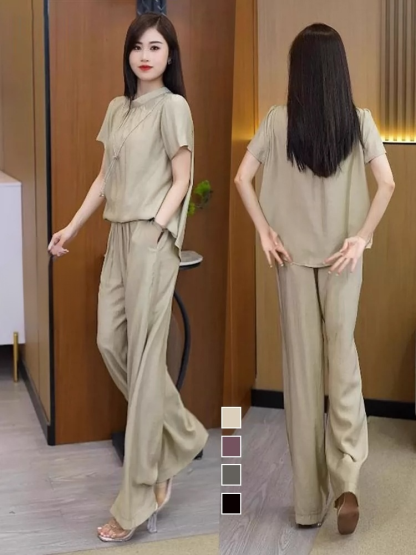 텐셀 캐주얼 슬림핏 상하세트