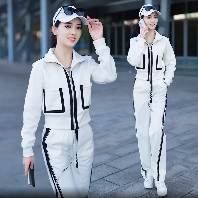 패션 캐주얼 루즈핏 트레이닝 세트