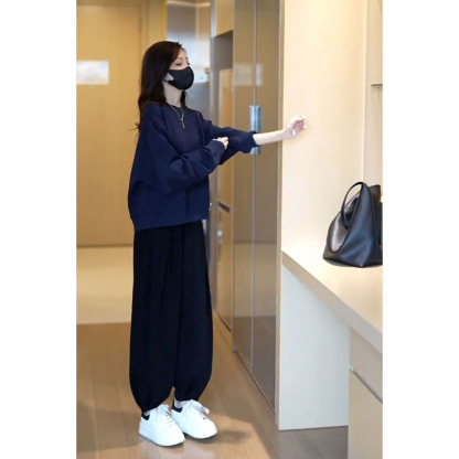 여자 루즈핏 맨투맨 상하세트