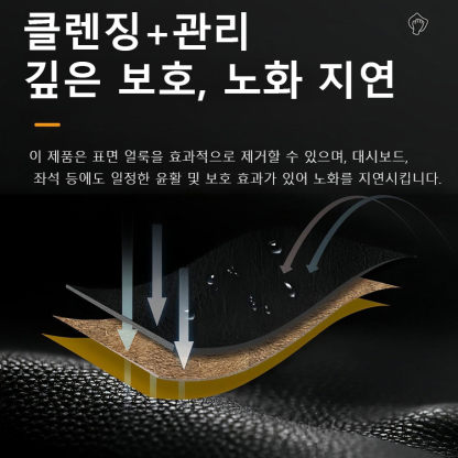 【차와 신발 모두 세척 가능】다기능 거품 세정제