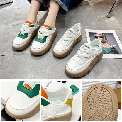 벨크로 통굽 키높이 신발