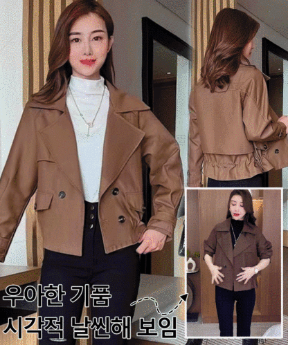 신상 여성 고급스러운 스프링코트