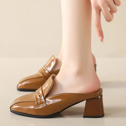 ミュールパンプス
