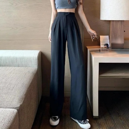 ハイウエストワイドパンツ
