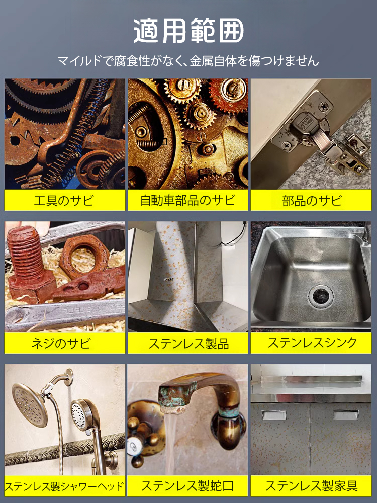 「高速サビ取り」強力サビ取り剤