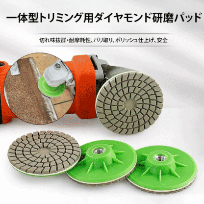 ダイヤモンド研磨パッド