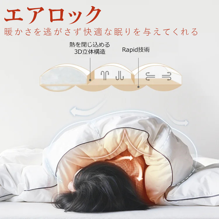 現役整形外科医の推薦!ダウン含有率95%【ホワイトグースダウン掛け布団】限定半額!好評率98% 一番人気 公式正規品、品質保証