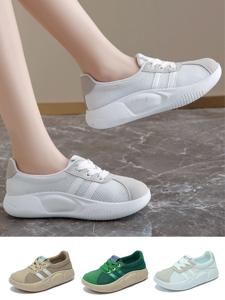 衝撃吸収軽量のメッシュランニングシューズ(女性用)
