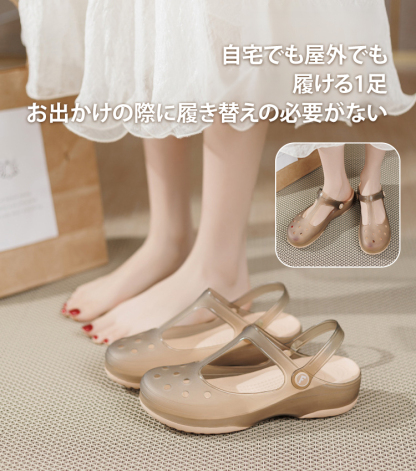 厚底2wayサンダル